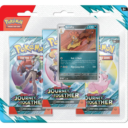 Pokémon TCG: Scarlet & Violet 9: Journey Together: 3-Booster Blister