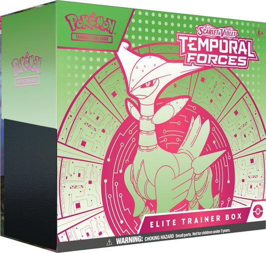 Pokémon TCG Sword & Shield - Temporal Forces Elite Trainer Box (Iron Leaves)