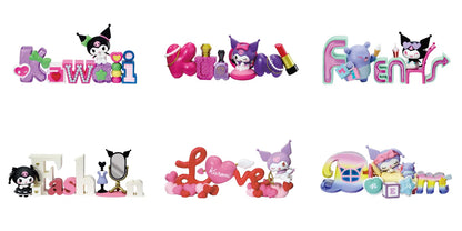 Re-Ment Kuromi Words Collection Blind Box - 1 Random Figure