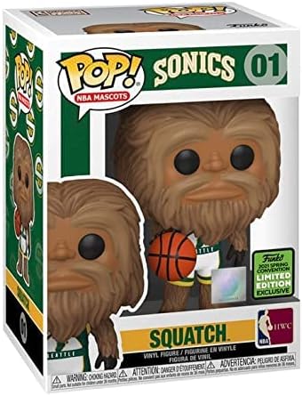 Funko POP! Mascots Seattle Sonics Squatch #01