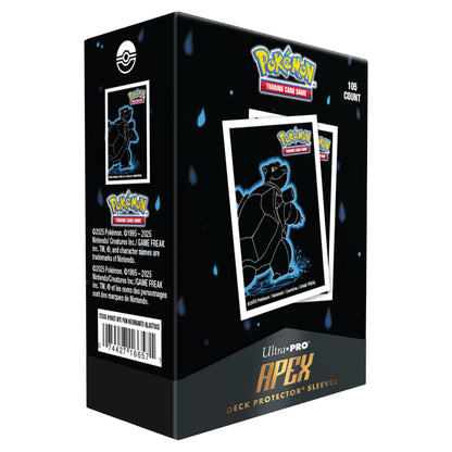 UItra Pro Deck Protector: Apex: Pokémon: Neon Kanto: Blastoise (105)