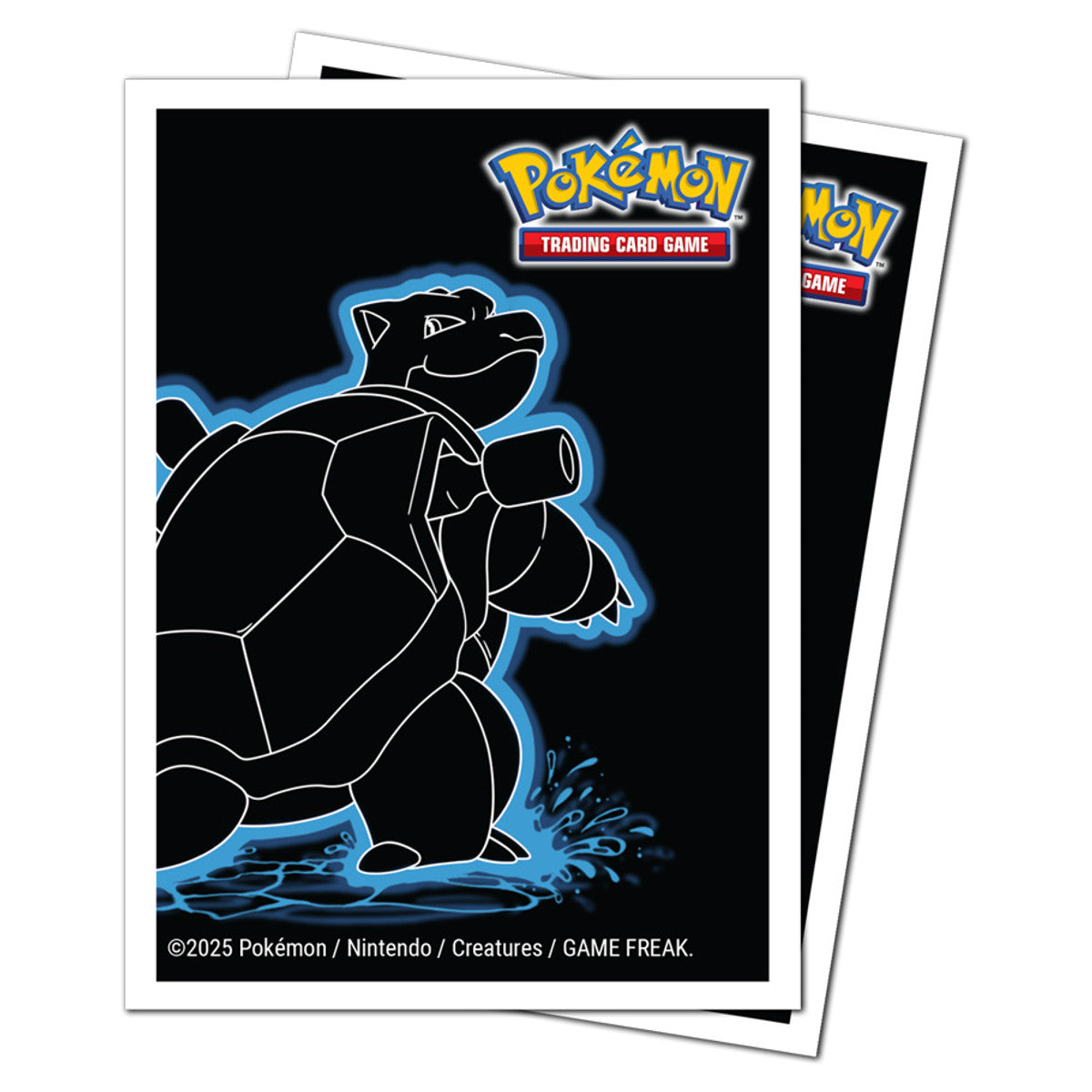UItra Pro Deck Protector: Apex: Pokémon: Neon Kanto: Blastoise (105)
