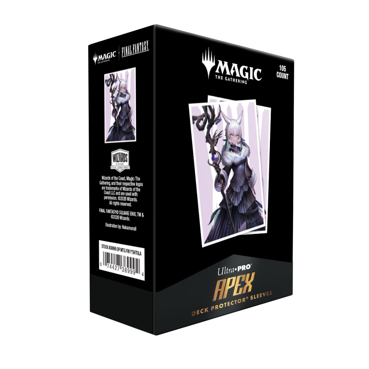UItra Pro Deck Protector: Apex: Magic the Gathering: Final Fantasy: Y'shtola, Night's Blessed (105)
