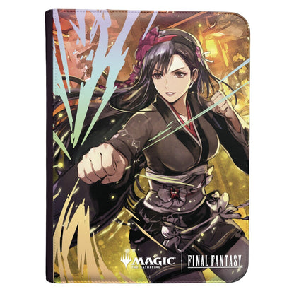 Ultra Pro - Magic The Gathering Final Fantasy Tifa Lockhart 9-Pocket Zippered PRO-Binder