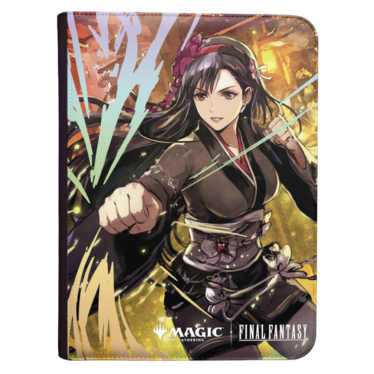 Ultra Pro - Magic The Gathering Final Fantasy Tifa Lockhart 9-Pocket Zippered PRO-Binder