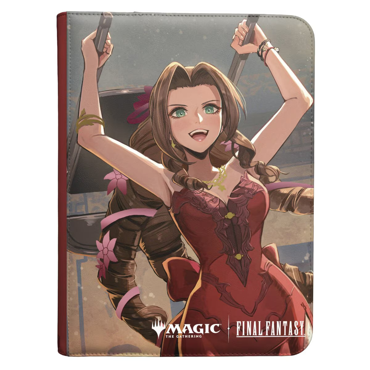 Ultra Pro - Magic The Gathering Final Fantasy Aerith Gainsborough 9-Pocket Zippered PRO-Binder