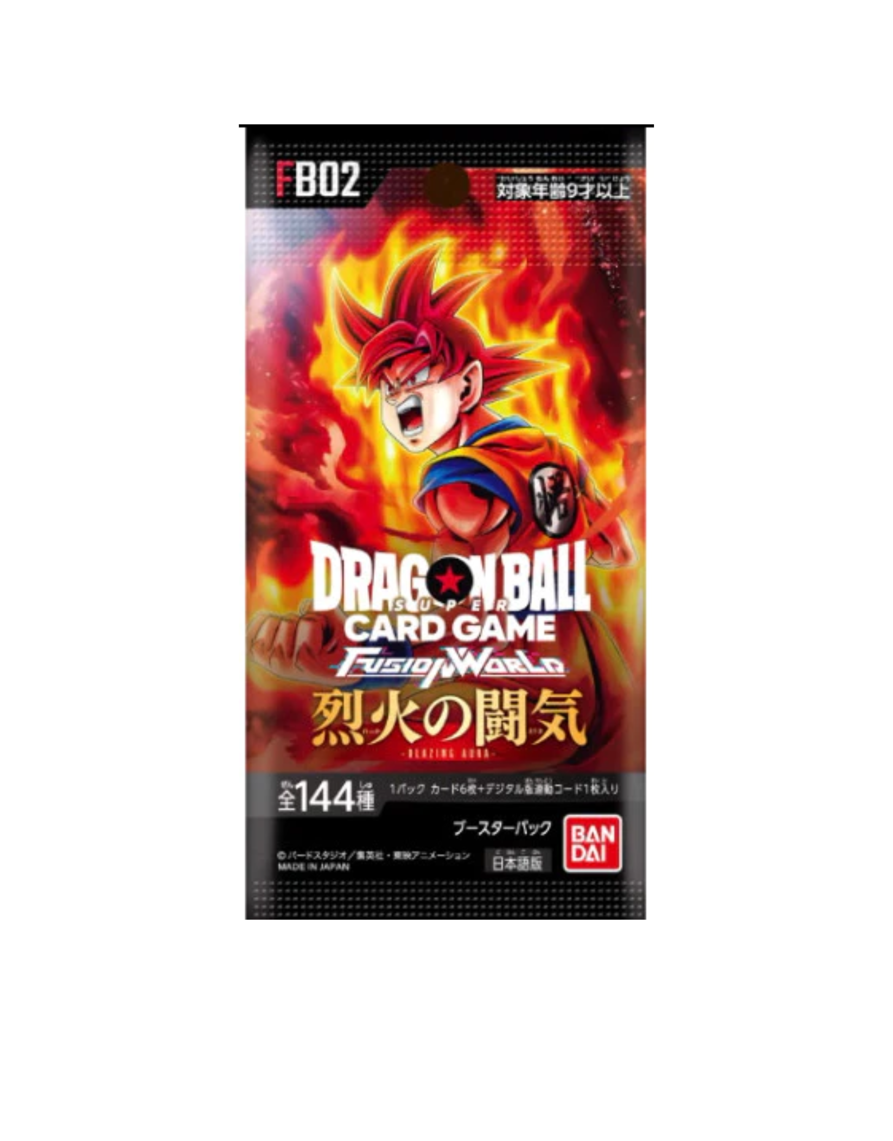 Japanese) Dragon Ball Super Fusion World TCG: Blazing Aura FB02 Boost – Spoils and Loot