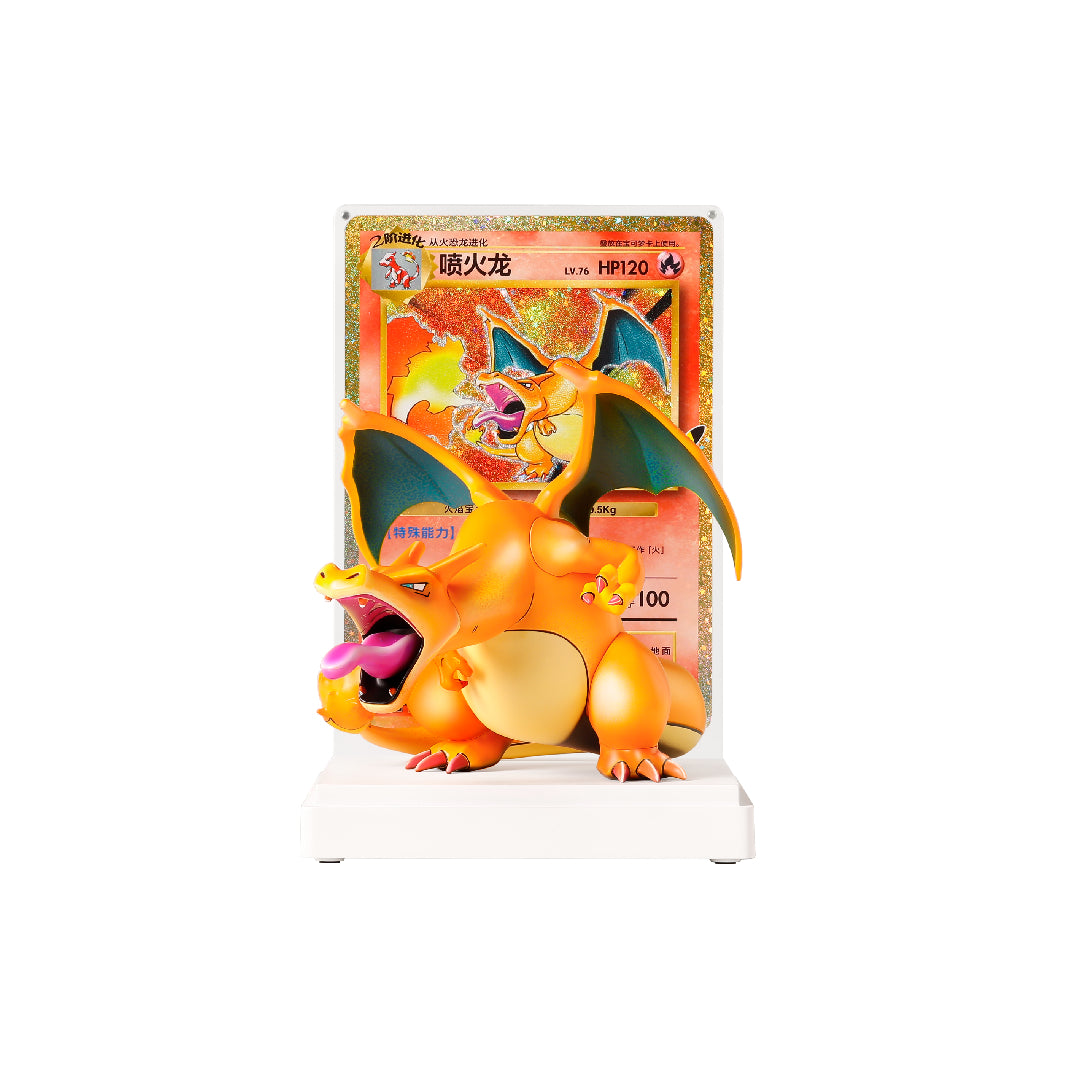 [PREORDER SHIP BY 10/7/26] (S-Chinese) Pokémon TCG: 30th Anniversary Commemorative Figure Gift Box: Charizard