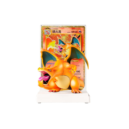 [PREORDER SHIP BY 10/7/26] (S-Chinese) Pokémon TCG: 30th Anniversary Commemorative Figure Gift Box: Charizard