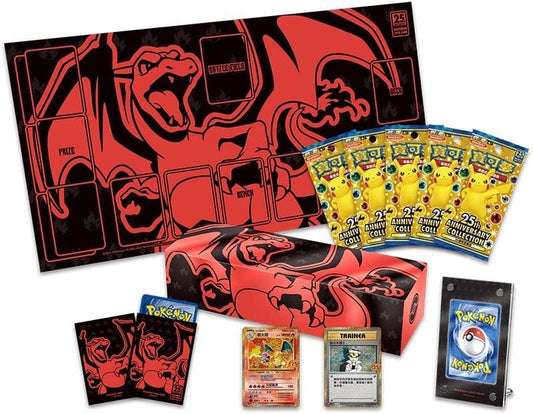 Pokémon TCG Chinese Sword & Shield Celebrations 25th Anniversary (s8a) Charizard Collection Box