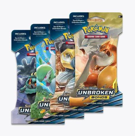 Pokémon TCG Sun and Moon - Unbroken Bonds Single Sleeved Booster Pack