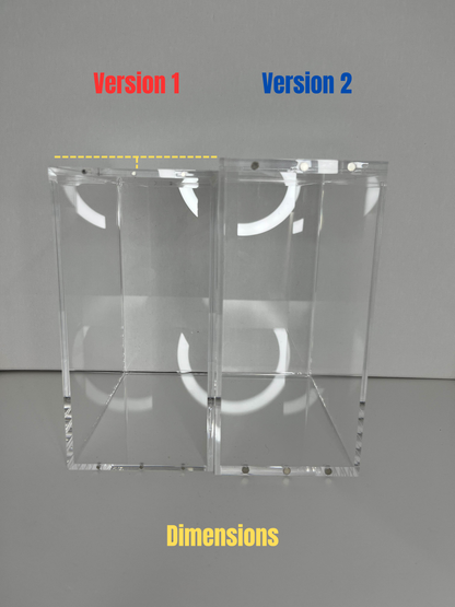 Premium Pokémon Elite Trainer Box Protective Display Acrylic Case Version 1