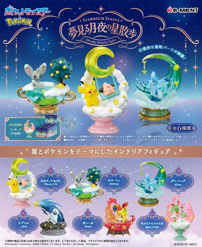Re-Ment Pokémon Starrium Series Dreamy Moonlit Night - 1 Random Figure