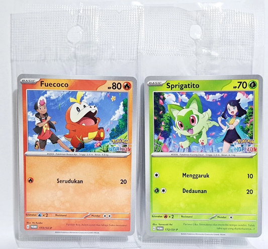 pokemon horizons promo cards Pokmon TCG Special Set Pokmon Horizons: The Series Wx2 / None / 2 Don't forget your Pokemon Horizon