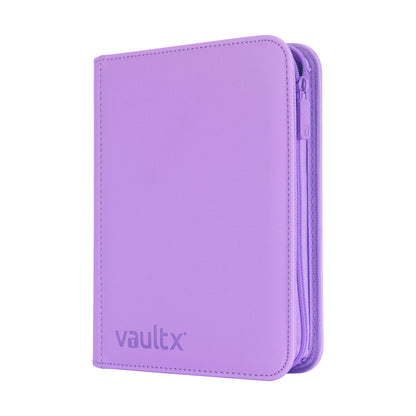 Vault X Premium Exo-Tec Zip Binder - 4 Pocket