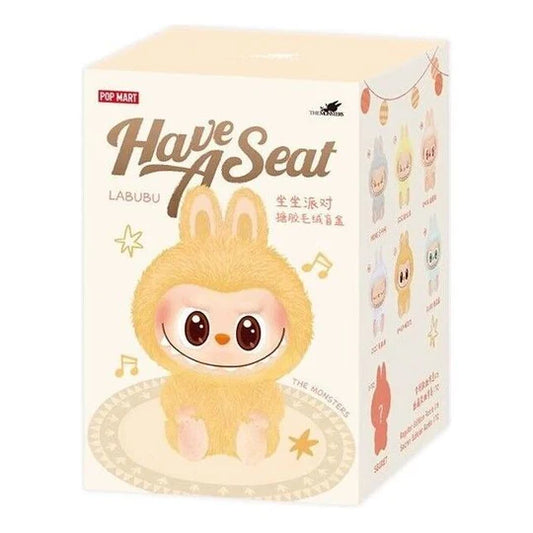 THE MONSTERS Labubu Have a Seat Series-Vinyl Plush Pendant Blind Box