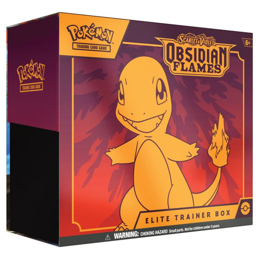 Pokémon TCG: Scarlet & Violet 3: Obsidian Flames: Elite Trainer Box