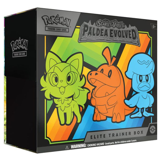 Pokémon TCG: Scarlet & Violet 2: Paldea Evolved: Elite Trainer Box