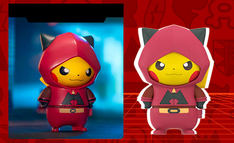 Pokemon Pikachu Villain Costume Series Figurine (Random) – Spoils