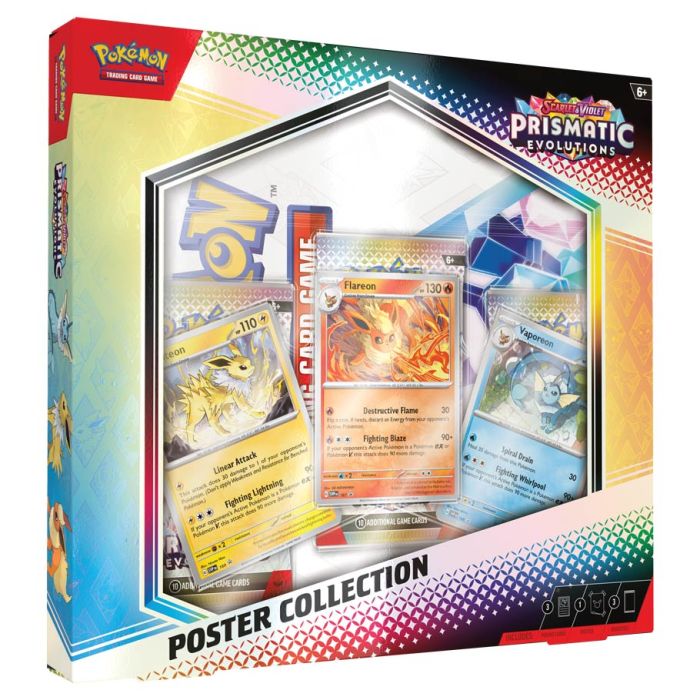 [PREORDER] Pokémon TCG: Scarlet & Violet 8.5: Prismatic Evolutions: Poster Collection