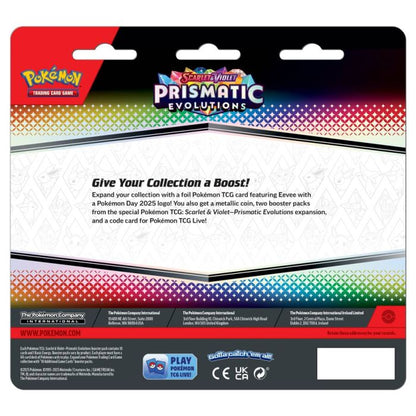 [PREORDER] Pokémon TCG: Scarlet & Violet 8.5: Prismatic Evolutions: 2-Booster Blister