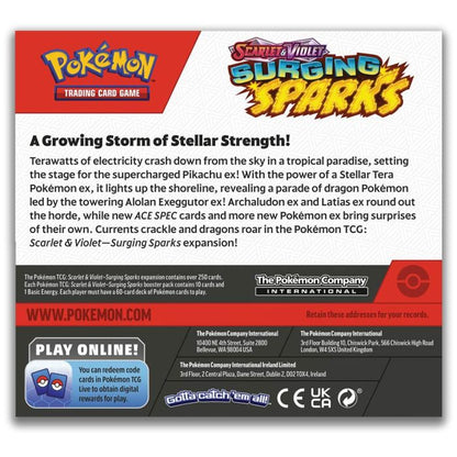 Pokmon TCG: Scarlet & Violet 8: Surging Sparks: Booster Box Spoils and Loot Pokmon TCG: Scarlet & Violet 8: Surging Sparks: Booster Box Spoils and Loot
