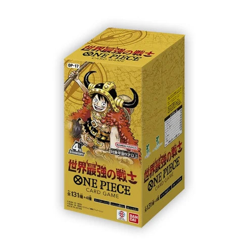 (Japanese) One Piece TCG: The World's Strongest Warriors OP-17 Booster Box