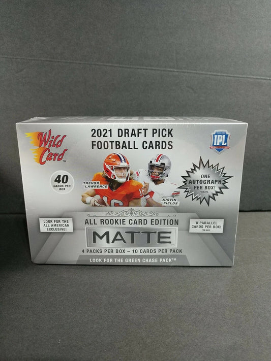 2021 Wild Card Matte Rookie Edition Box