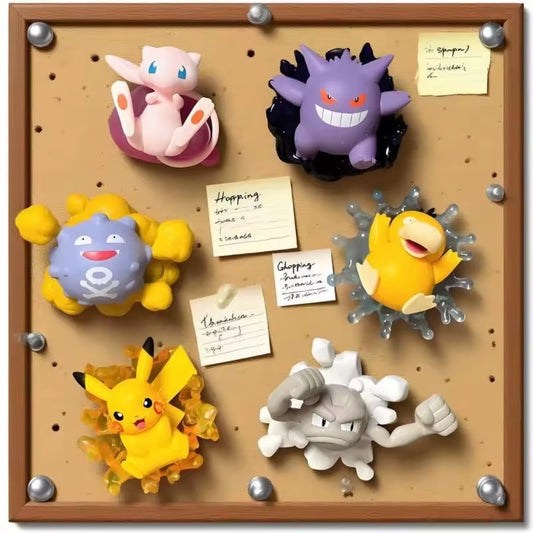Pokémon 3D Refrigerator Magnet Figurine (Random)