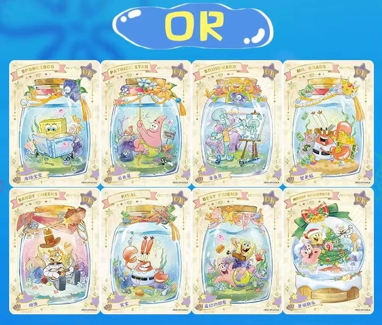 spongebob booster box 2023 SpongeBob SquarePants KAYOU Licensed Sealed collection cards booster Box (10 packs)