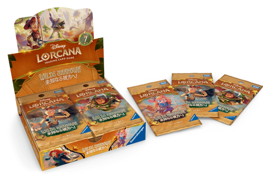(Japanese) Disney Lorcana TCG: Wilds Unknown Booster Box