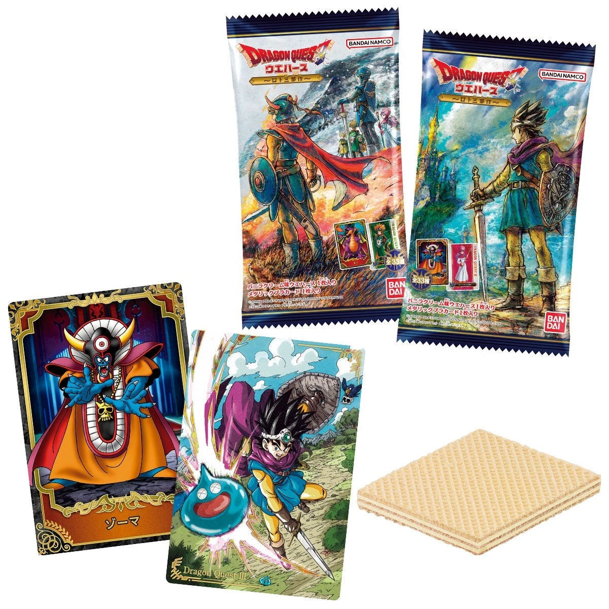 Bandai Candy Dragon Quest Wafers BOX