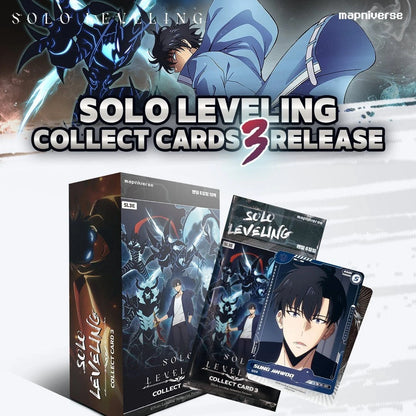 Korean) Mapniverse Solo Leveling CCG: Collect Cards Vol. 3 Booster Bo – Spoils and Loot