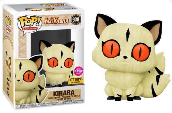 Funko InuYasha Pop! Animation Kirara (Flocked) Vinyl Figure Hot Topic Exclusive