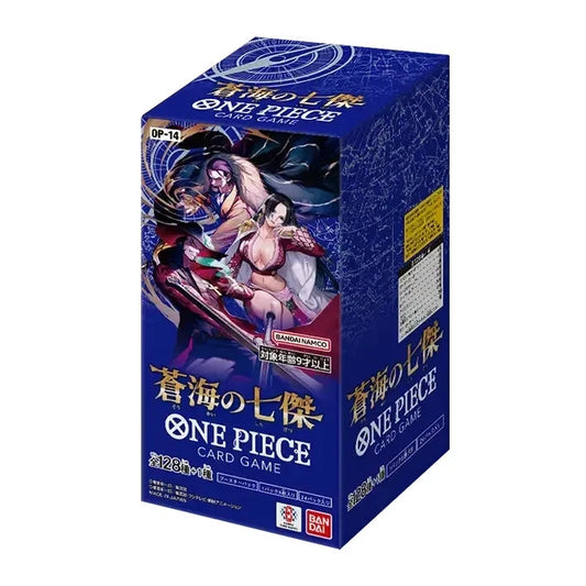 [PREORDER SHIP BY 12/5/25] (Japanese) One Piece TCG:  The Azure Sea's Seven OP-14 Booster Box
