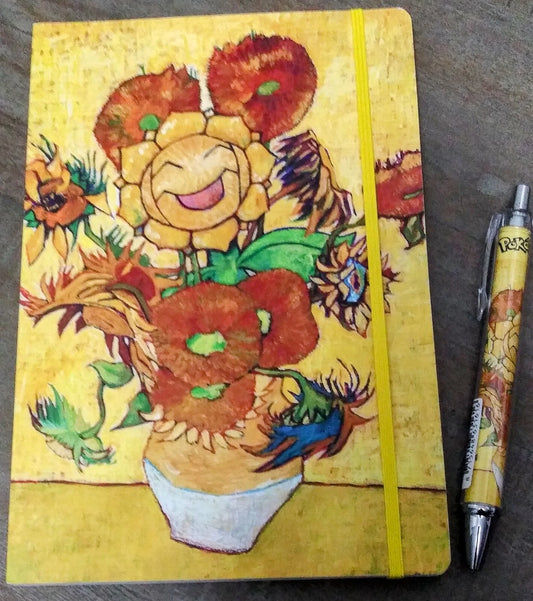 Van Gogh Museum Exclusive - Pokemon Notebook Set Sunflora with Pen