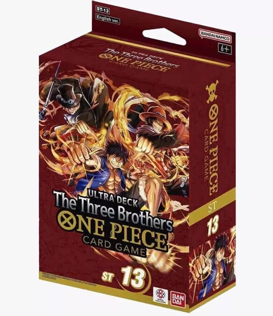 One Piece TCG Ultra Deck: The Three Brothers (ST-13)