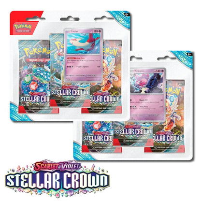 Pokémon TCG: Stellar Crown 3-Booster Blister