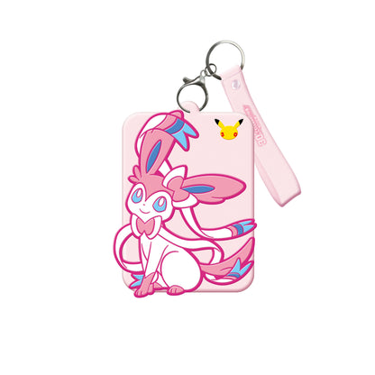 [PREORDER SHIP BY 10/7/26] (S-Chinese) Pokémon TCG: 30th Anniversary Celebration Keychain Card Display Set - Sylveon