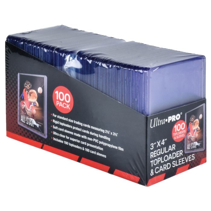 Ultra Pro TopLoader: Deck Protector: 3x4 Combo Pack (100)