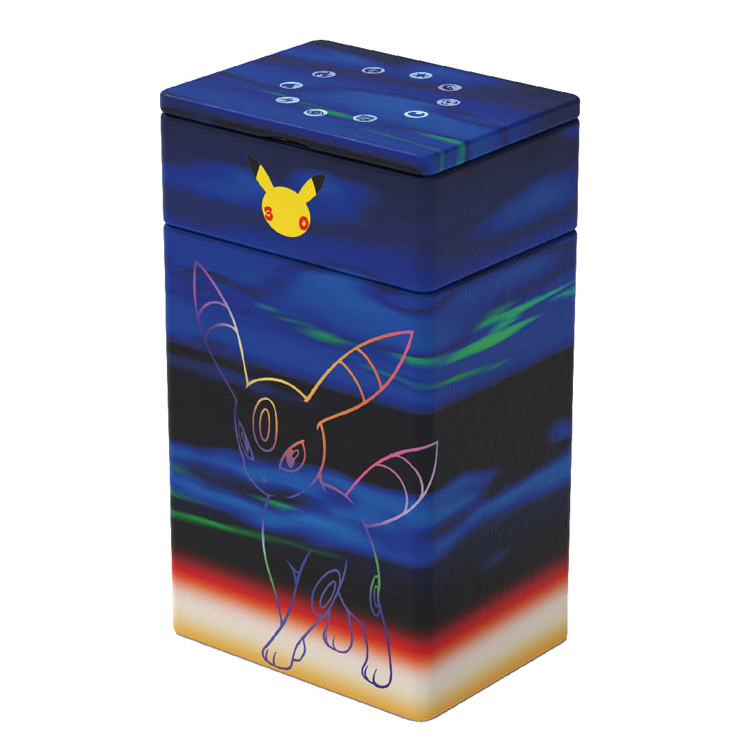 [PREORDER SHIP BY 10/7/26] (S-Chinese) Pokémon TCG: 30th Anniversary Deluxe Card Deck Set - Night (Umbreon)
