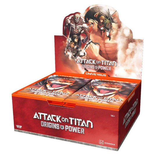 UniVersus: Attack on Titan: Origins of Power: Booster Display