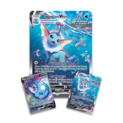 Pokémon TCG Vaporeon VMAX Premium Collection