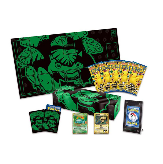 Pokémon TCG Chinese Sword & Shield Celebrations 25th Anniversary (s8a) Venusaur Collection Box